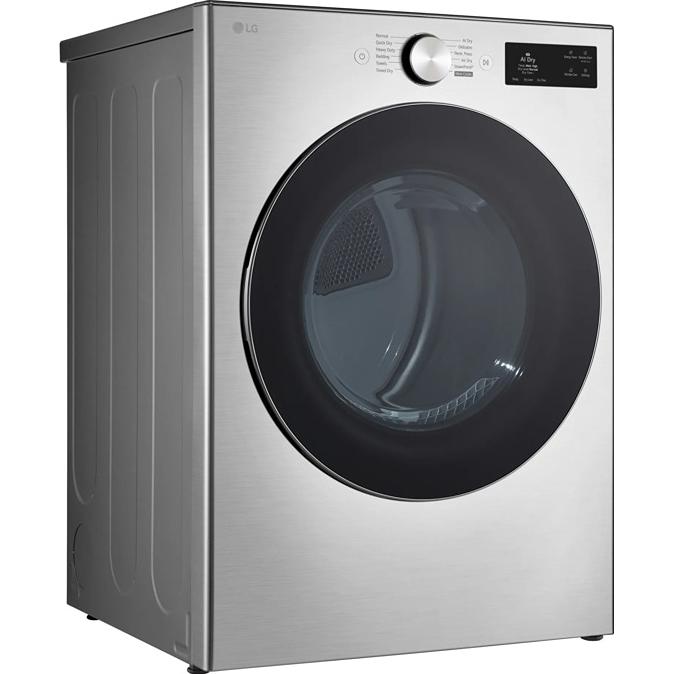 LG 7.4 cu. ft. Ultra Large Capacity Smart Front Load Electric Dryer with TurboSteam® DLEX5800V IMAGE 3