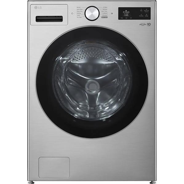 LG Mega Capacity Smart Front Load Washer with TurboWash® 360° WM5800HVA IMAGE 1