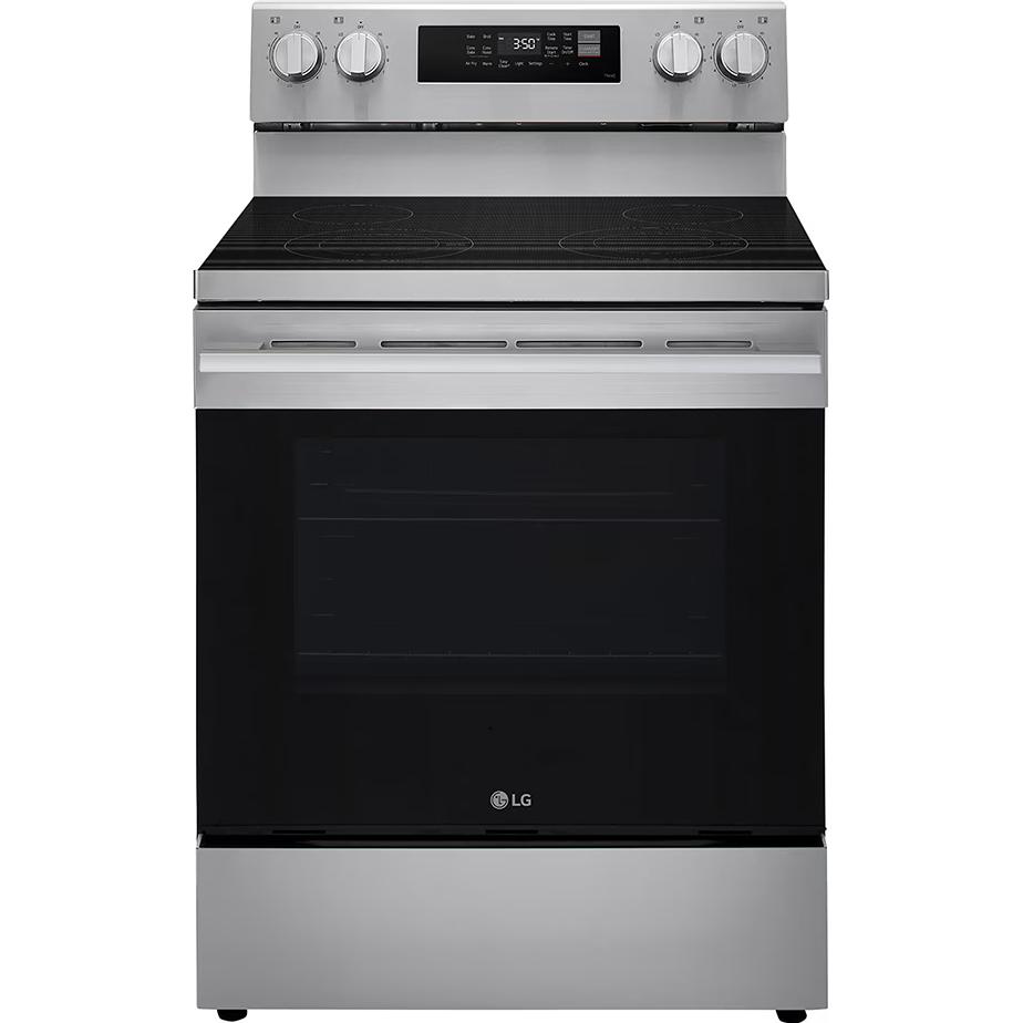 LG 30-inch 6.3 cu ft. Electric Range with Probake Convection and EasyClean® LREN6321YE IMAGE 1