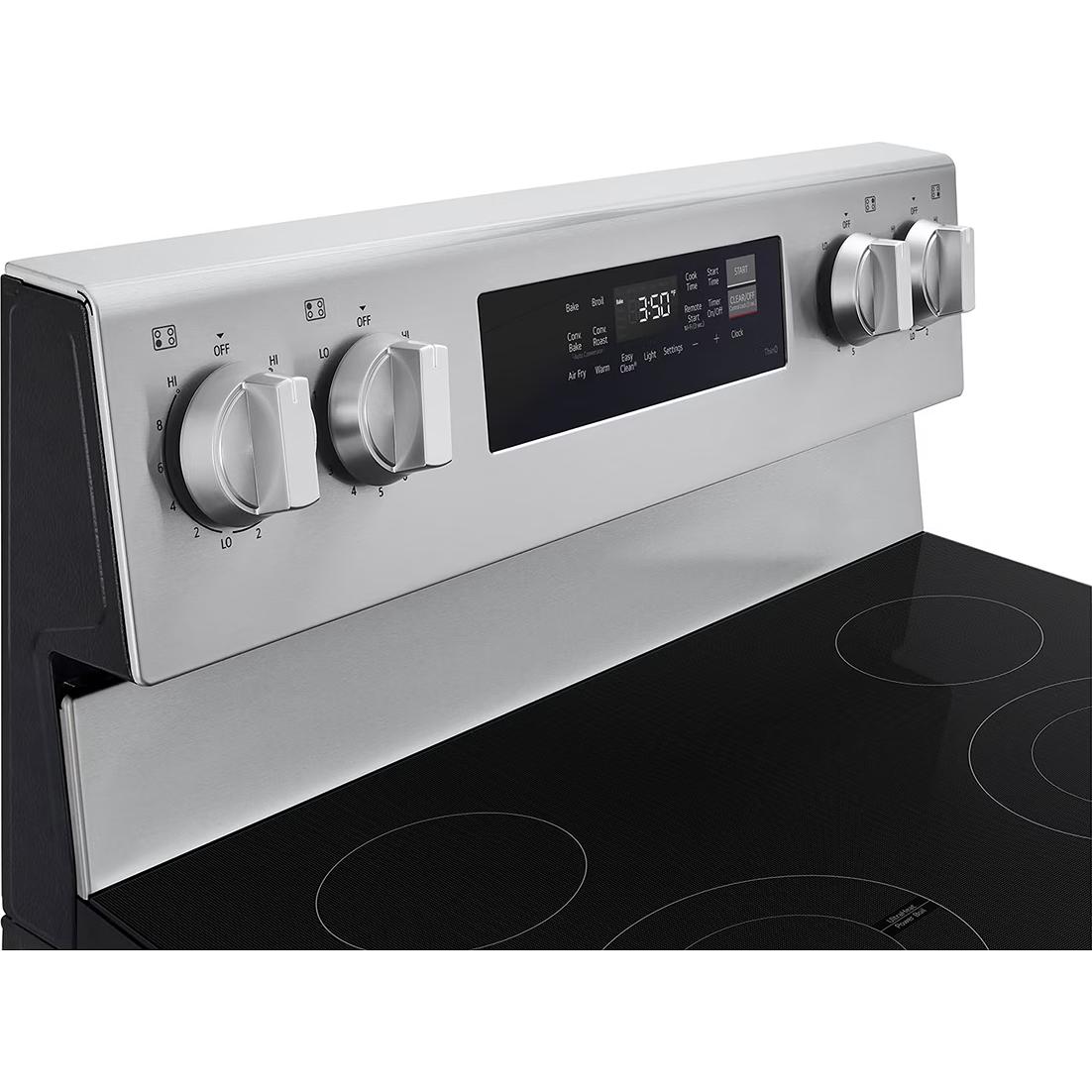 LG 30-inch 6.3 cu ft. Electric Range with Probake Convection and EasyClean® LREN6321YE IMAGE 5