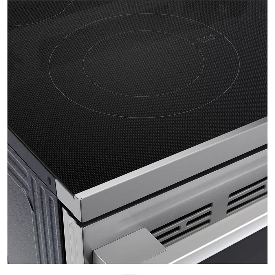 LG 30-inch 6.3 cu ft. Electric Range with Probake Convection and EasyClean® LREN6321YE IMAGE 6