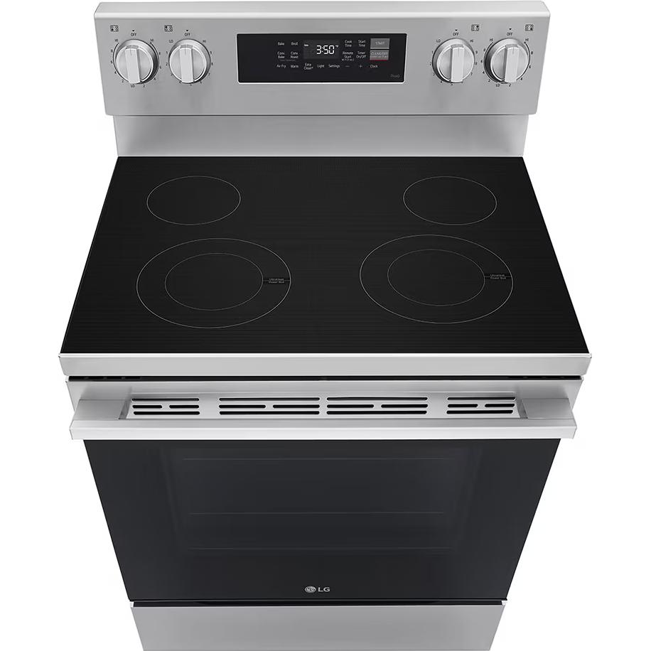 LG 30-inch 6.3 cu ft. Electric Range with Probake Convection and EasyClean® LREN6321YE IMAGE 8