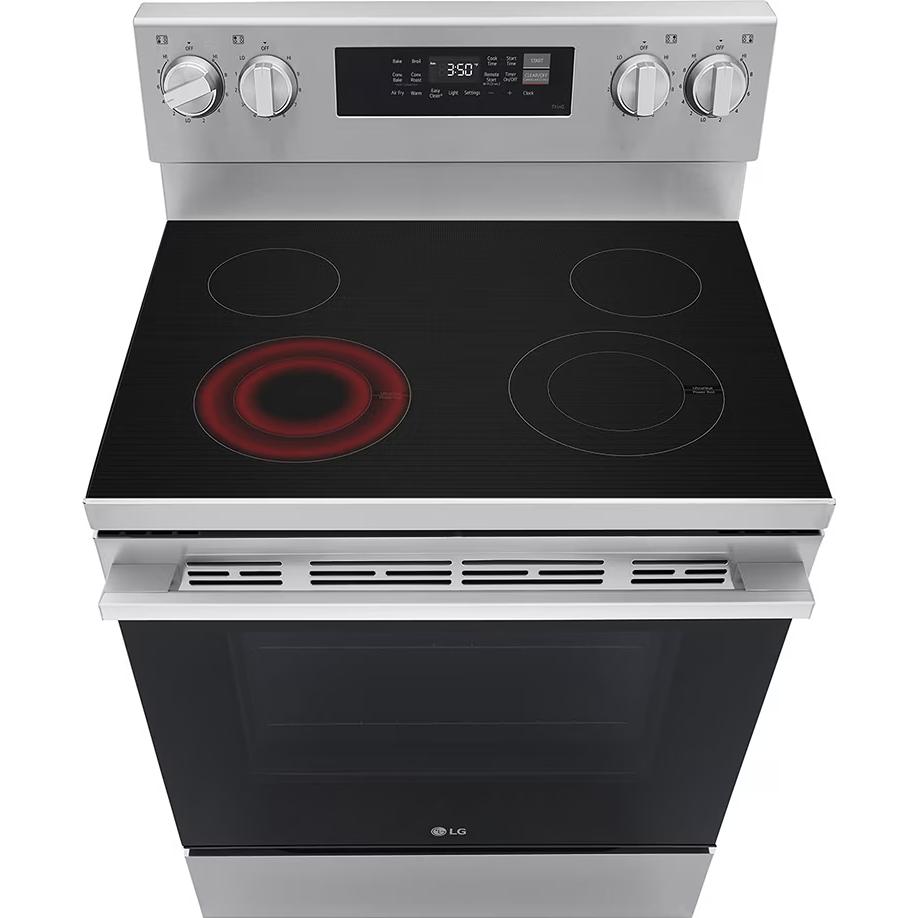 LG 30-inch 6.3 cu ft. Electric Range with Probake Convection and EasyClean® LREN6321YE IMAGE 9