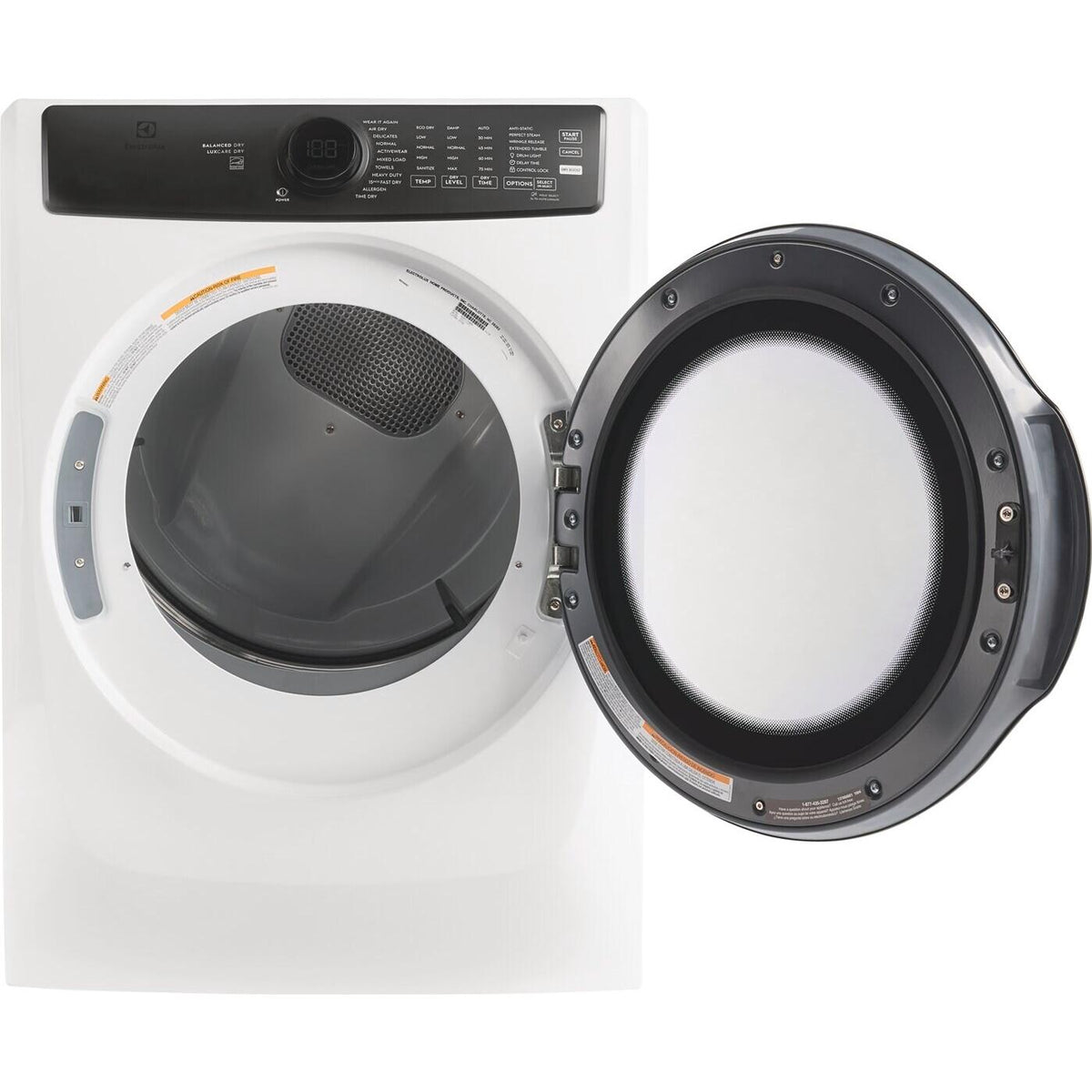 Electrolux 8.0 cu.ft. Electric Dryer with Balanced Dry™ ELFE773CMW IMAGE 2