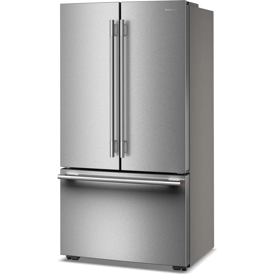 KitchenAid 36-inch, 24.8 cu. ft. Counter-Depth French 3-Door Refrigerator with Internal Water Dispenser KRFC336SPS IMAGE 4