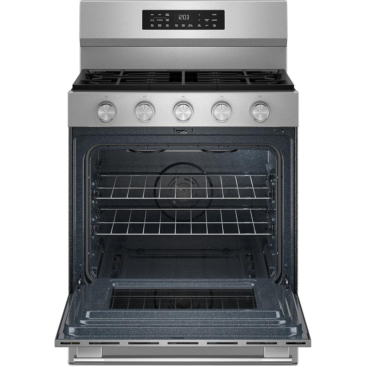 KitchenAid 30-inch Freestanding Gas Range with Convection Technology KFGS330TPS IMAGE 2
