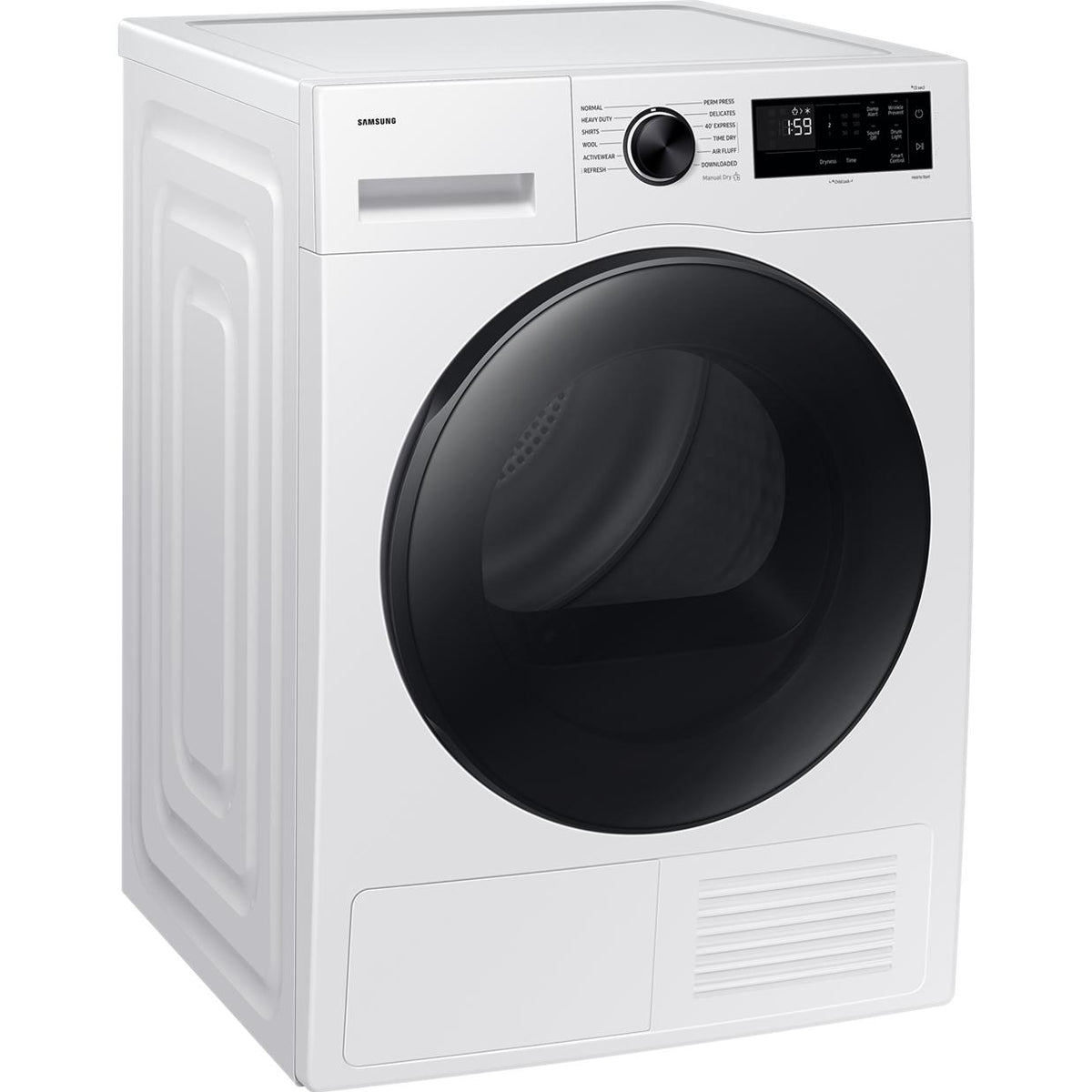 Samsung 5000 Series Compact Electric Dryer with Heat Pump Drying DV25FG50B0BE/AC IMAGE 5