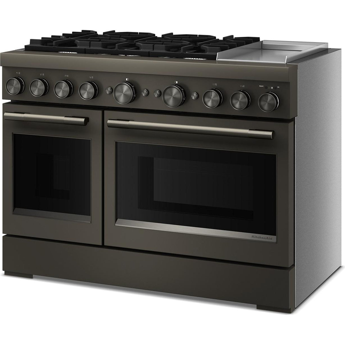 KitchenAid 48-inch Freestanding Commercial-Style Dual-Fuel Range with Griddle KFDD948SBE IMAGE 4
