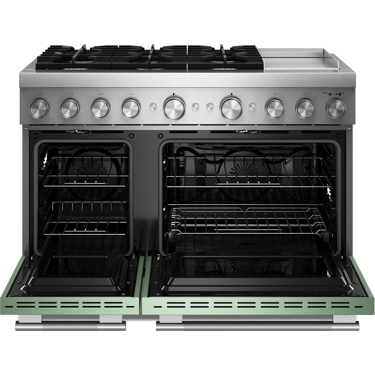 KitchenAid 48-inch Freestanding Commercial-Style Dual-Fuel Range with Griddle KFDD948SDC IMAGE 3