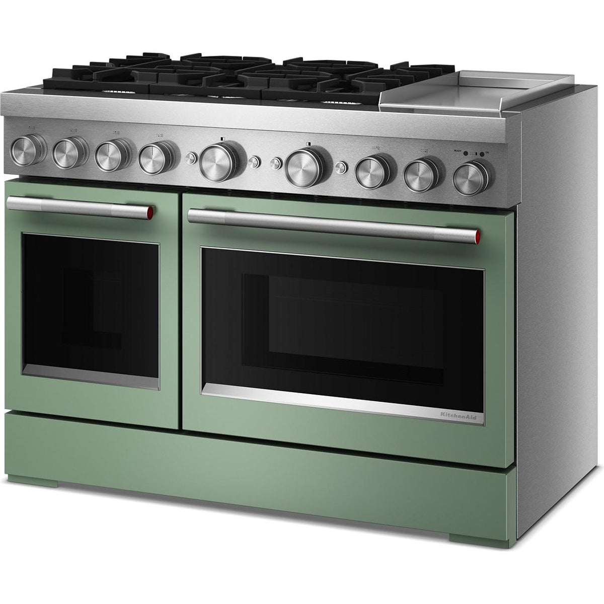 KitchenAid 48-inch Freestanding Commercial-Style Dual-Fuel Range with Griddle KFDD948SDC IMAGE 5