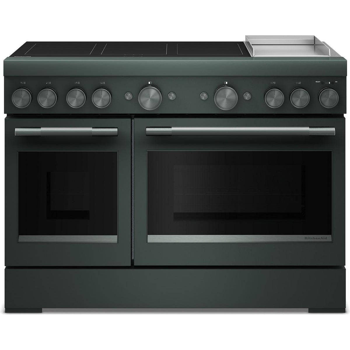 KitchenAid 48-inch Freestanding Induction Range with 6 Elements and Griddle KFID948SJP IMAGE 1
