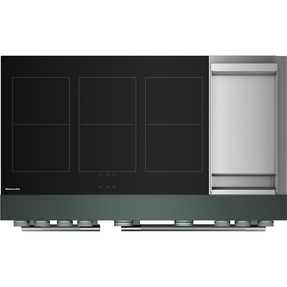 KitchenAid 48-inch Freestanding Induction Range with 6 Elements and Griddle KFID948SJP IMAGE 4