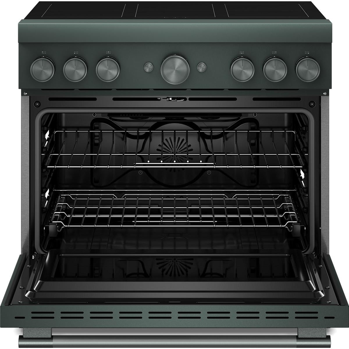 KitchenAid 36-inch Freestanding Induction Range with 6 Elements KFIS936SJP IMAGE 4