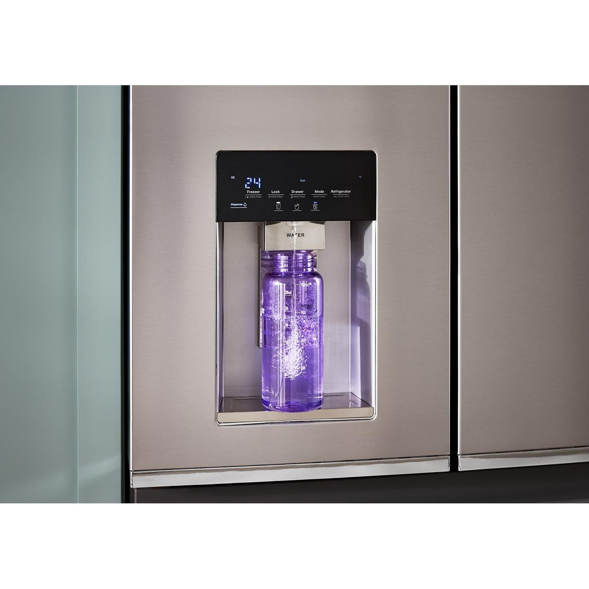Whirlpool 36-inch French 4-Door Refrigerator with Water and Ice Dispensing System WRMC7036RZ IMAGE 8