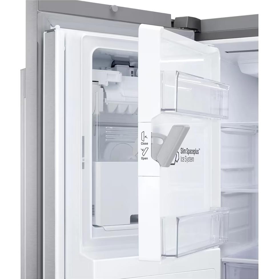 LG 24-inch, 23.7 cu. ft. Counter-Depth MAX™ French 3-Door Refrigerator with Zero Clearance™ LF24Z6330S IMAGE 4