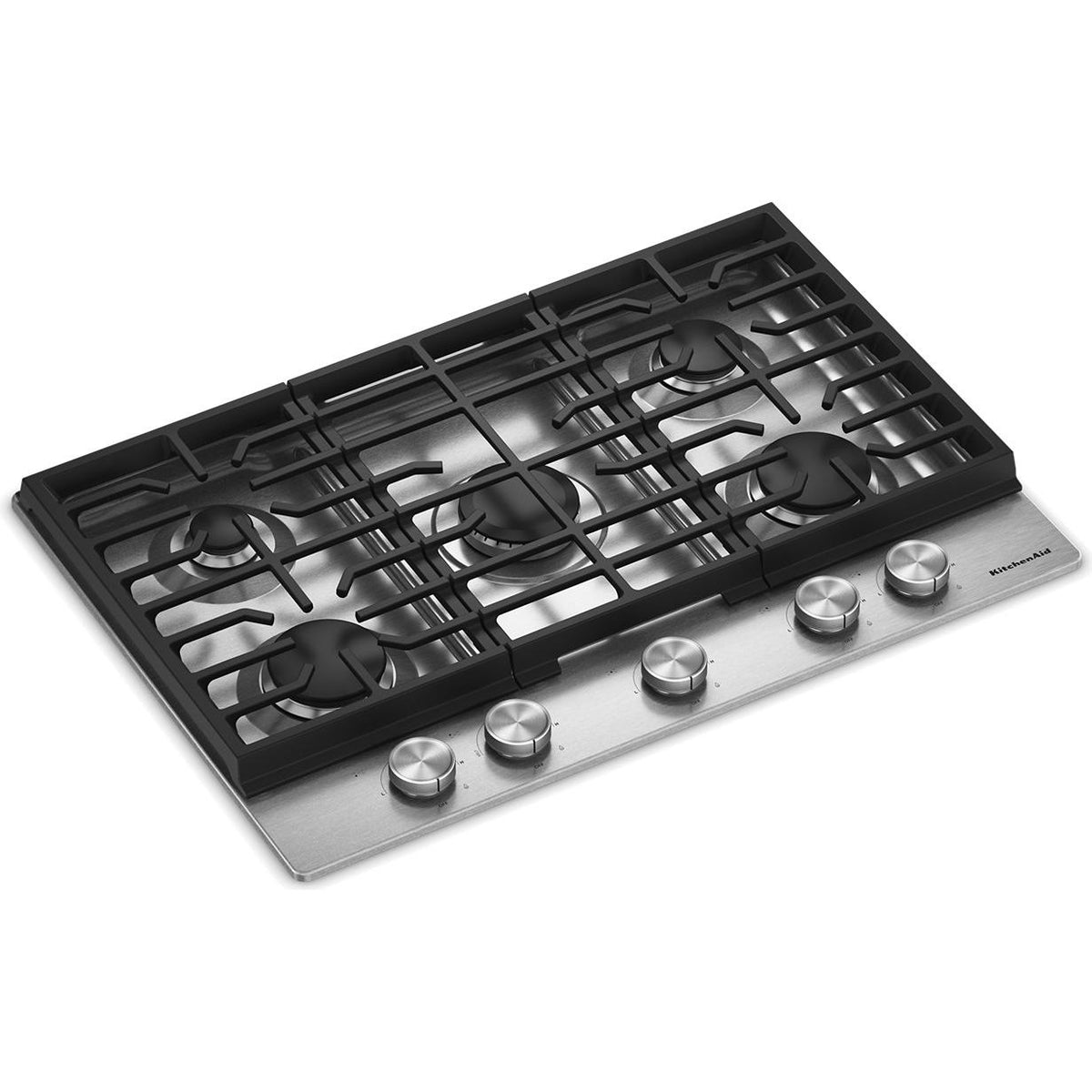 KitchenAid 30-inch Built-in Gas Cooktop with 5 Burners KCGK330SSS IMAGE 2