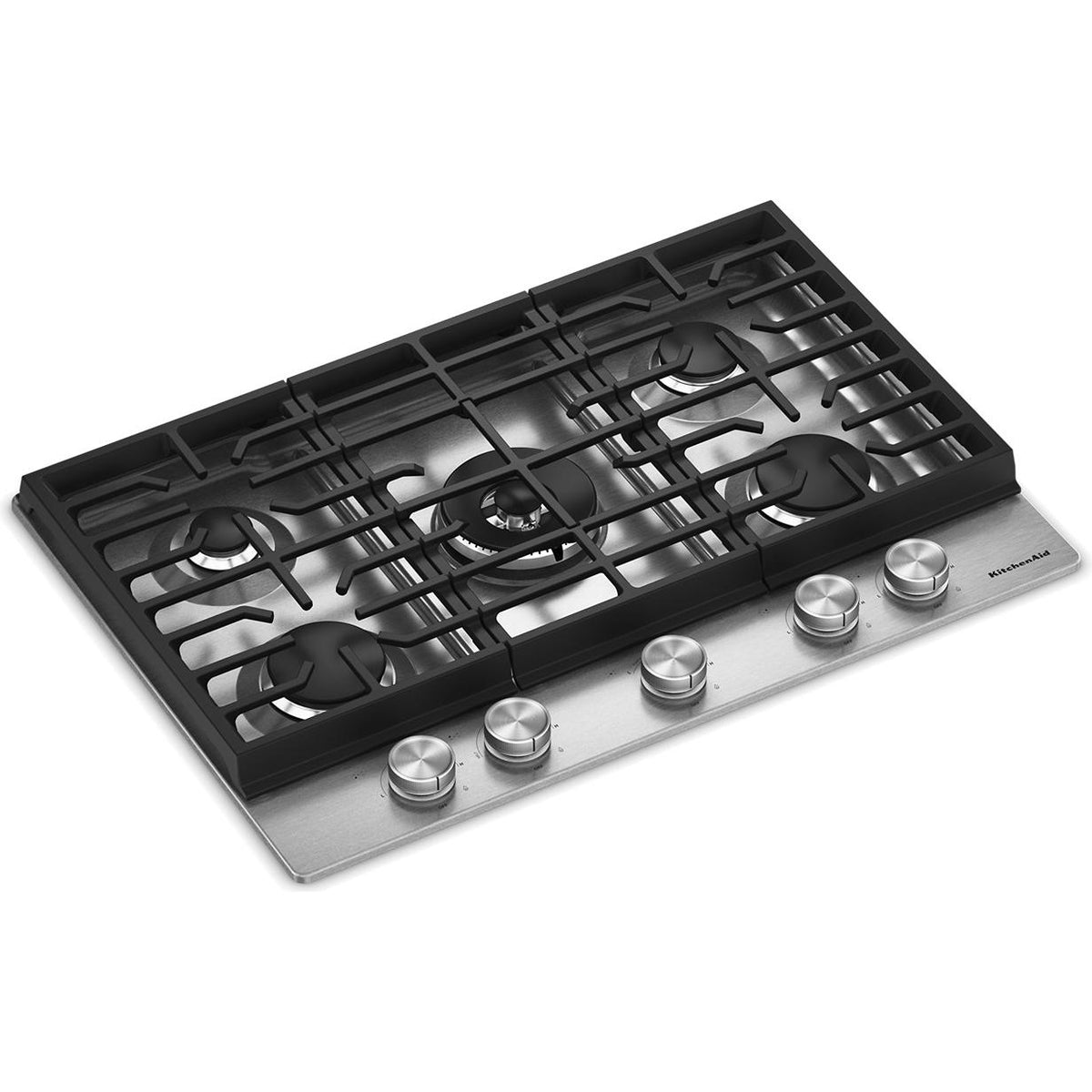KitchenAid 30-inch Built-in Gas Cooktop with 5 Burners KCGK530SSS IMAGE 2