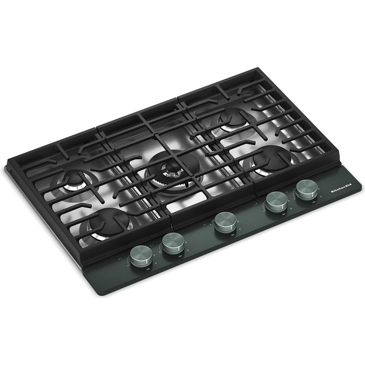 KitchenAid 30-inch Built-in Gas Cooktop with 5 Burners KCGK530SJP IMAGE 2
