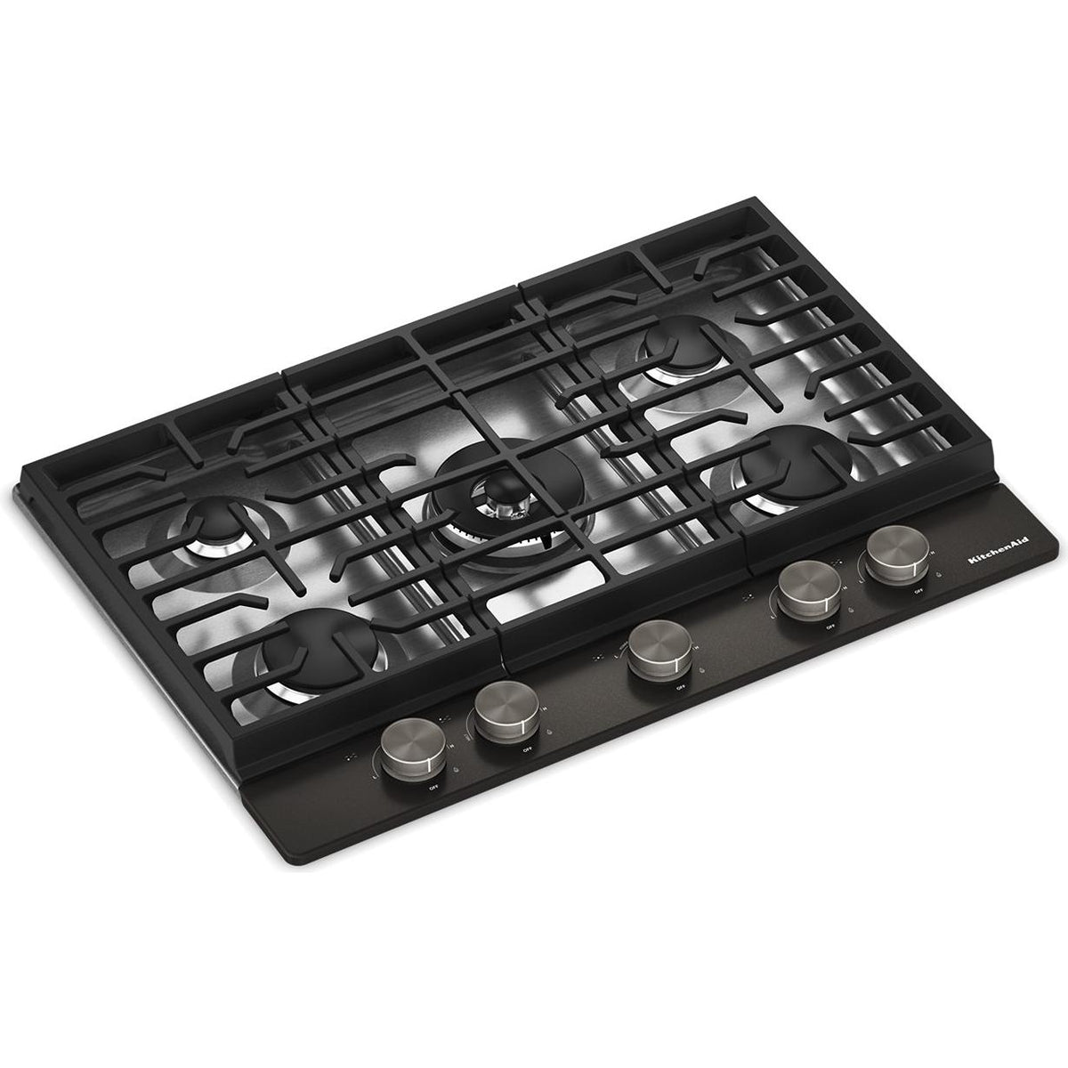 KitchenAid 30-inch Built-in Gas Cooktop with 5 Burners KCGK530SBE IMAGE 2