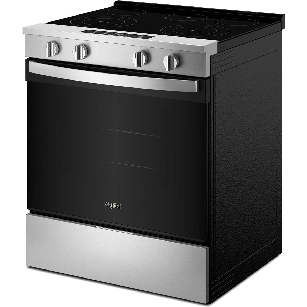 Whirlpool 30-inch Slide-in Electric Range with Wi-Fi YWSES3330TS IMAGE 4