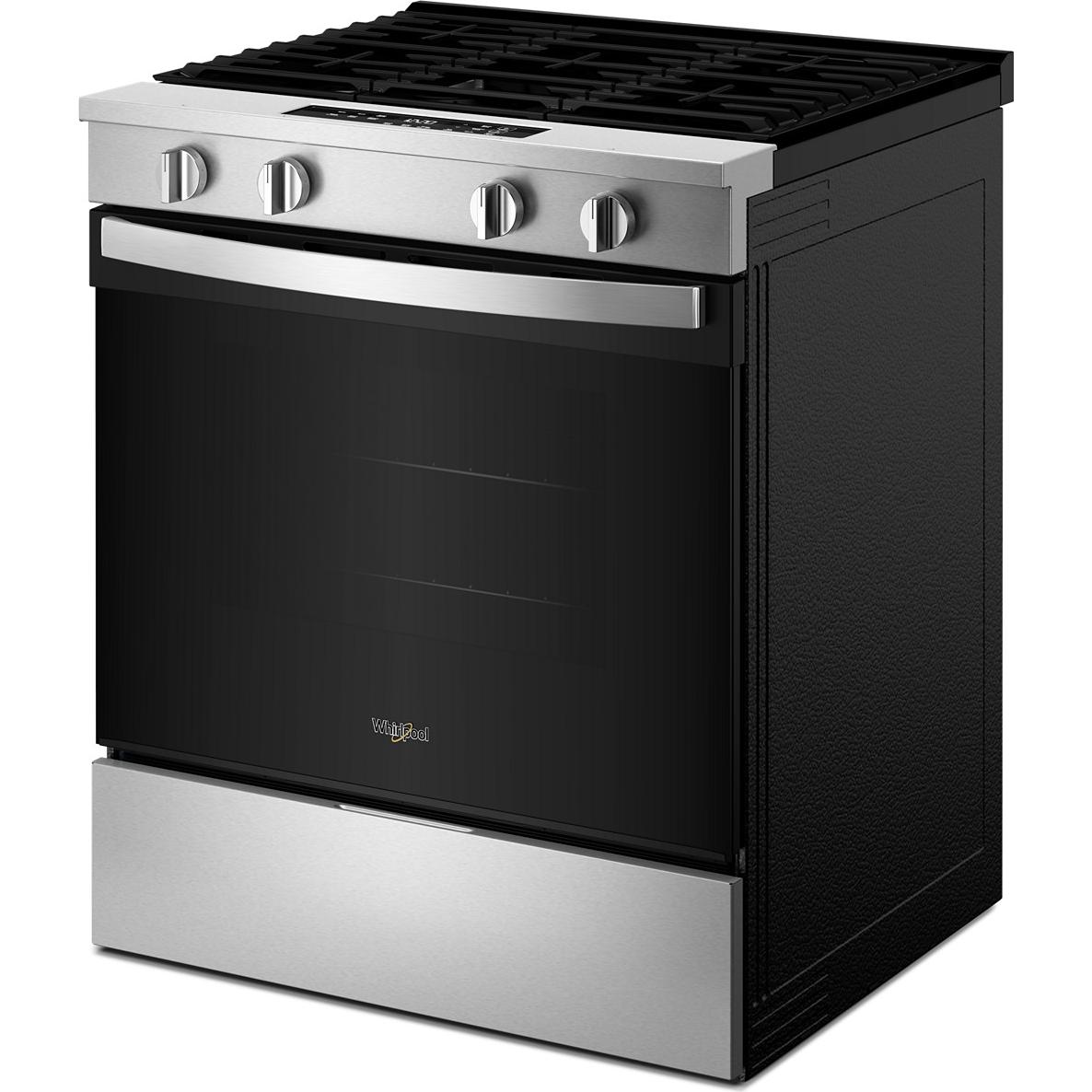 Whirlpool 30-inch Slide-in Gas Range with Wi-Fi WSGS3330TS IMAGE 6