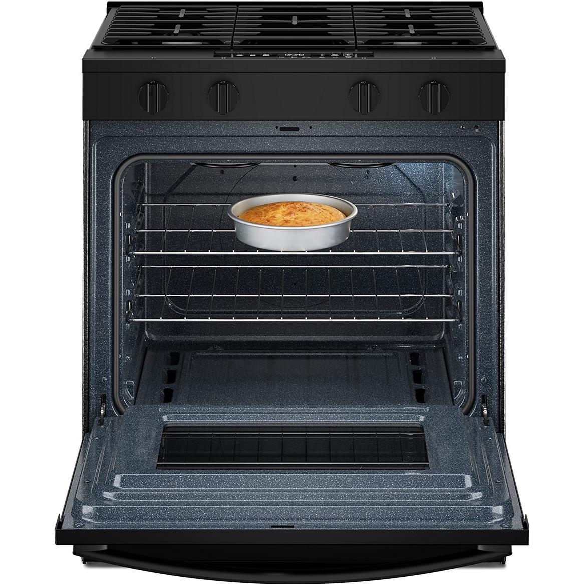 Whirlpool 30-inch Slide-in Gas Range with Wi-Fi WSGS3330TB IMAGE 2