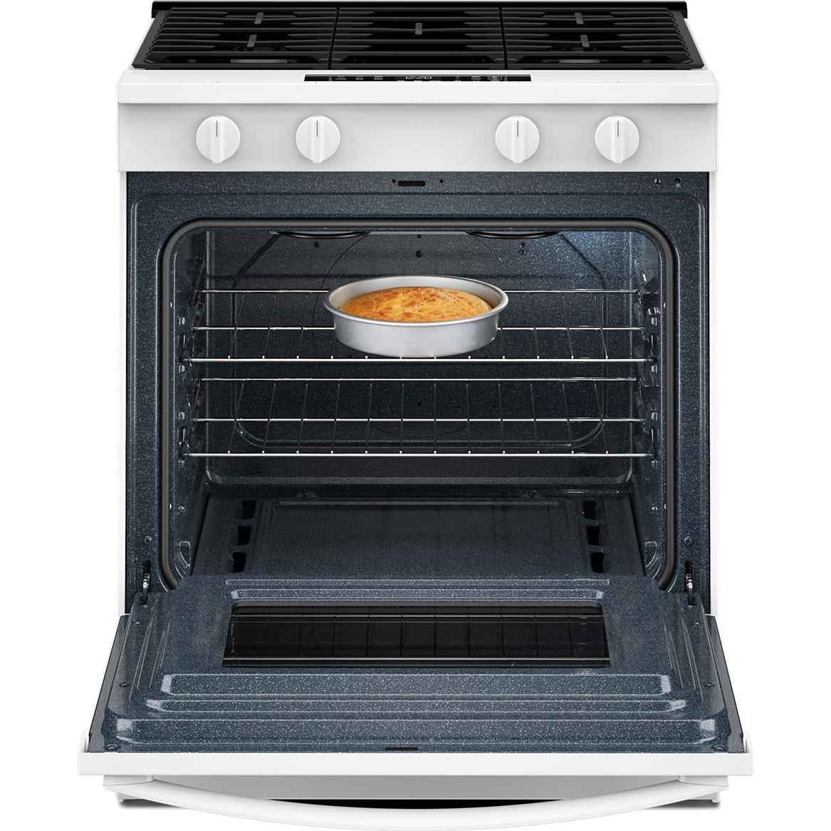 Whirlpool 30-inch Slide-in Gas Range with Wi-Fi WSGS3330TW IMAGE 2