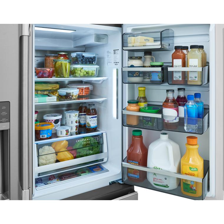 Frigidaire Professional 36-inch, 21 cu. ft. Counter-Depth French 4-Door Refrigerator with Custom-Flex® Temperature Drawer PRMC2290BF IMAGE 13