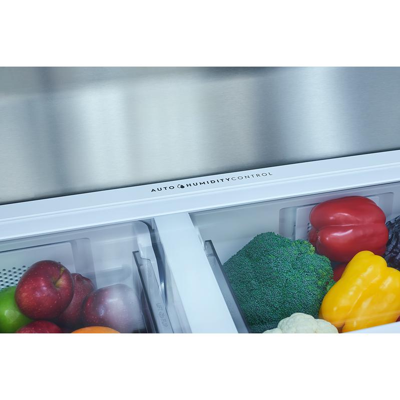 Frigidaire Professional 36-inch, 21 cu. ft. Counter-Depth French 4-Door Refrigerator with Custom-Flex® Temperature Drawer PRMC2290BF IMAGE 6