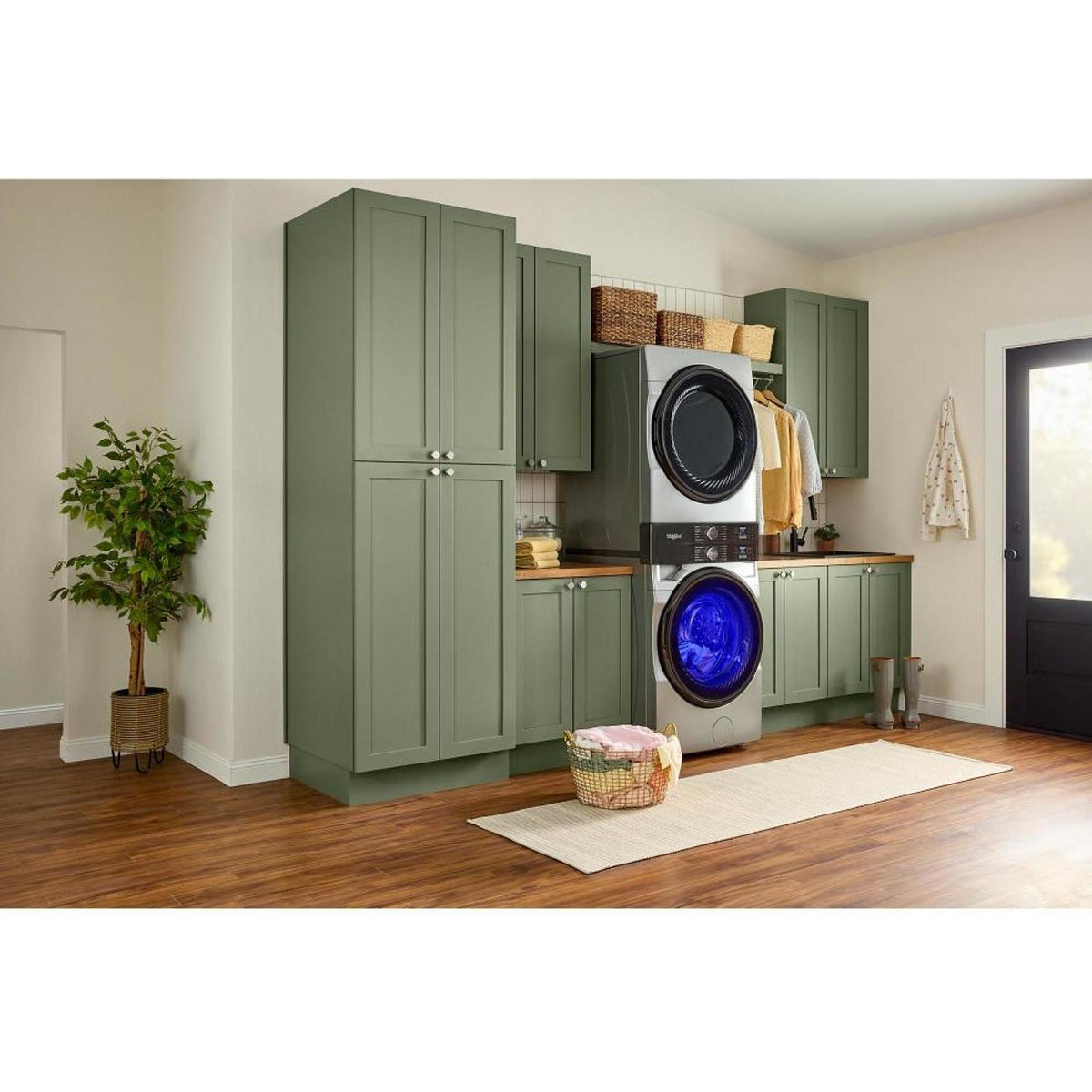 Whirlpool Stacked Washer/Dryer Gas Laundry Center WGF5727TR IMAGE 5
