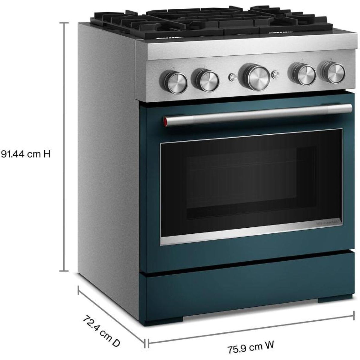 KitchenAid 30-inch Freestanding Commercial-Style Dual-Fuel Range KFDS930SAG IMAGE 14