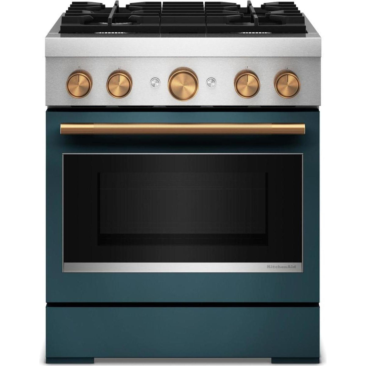 KitchenAid 30-inch Freestanding Commercial-Style Dual-Fuel Range KFDS930SAG IMAGE 3