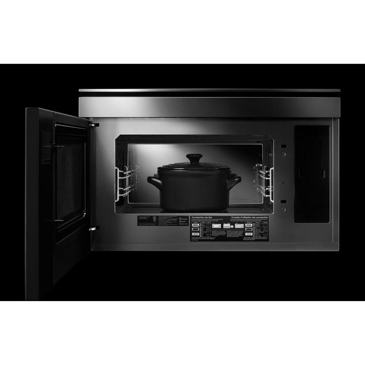 JennAir NOIR™ 7-in-1 Flush Built-in Microwave Oven YJOETC330SM IMAGE 7