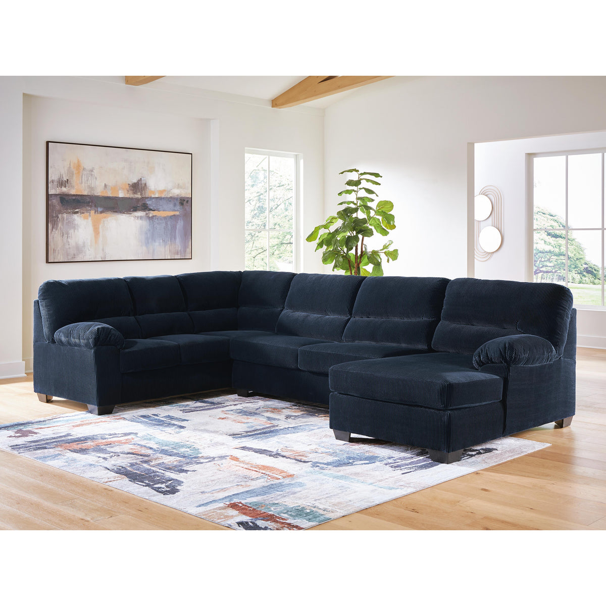 Signature Design by Ashley SimpleJoy 24205S2 3 pc Sectional with Chaise IMAGE 2