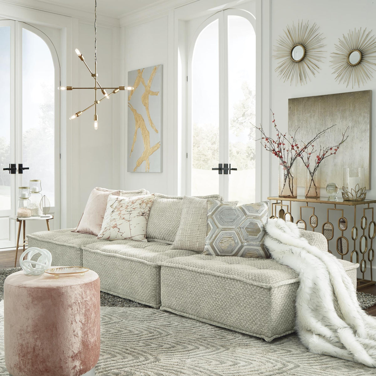 Signature Design by Ashley Bales A3000244A3 3 pc Modular Seating IMAGE 3