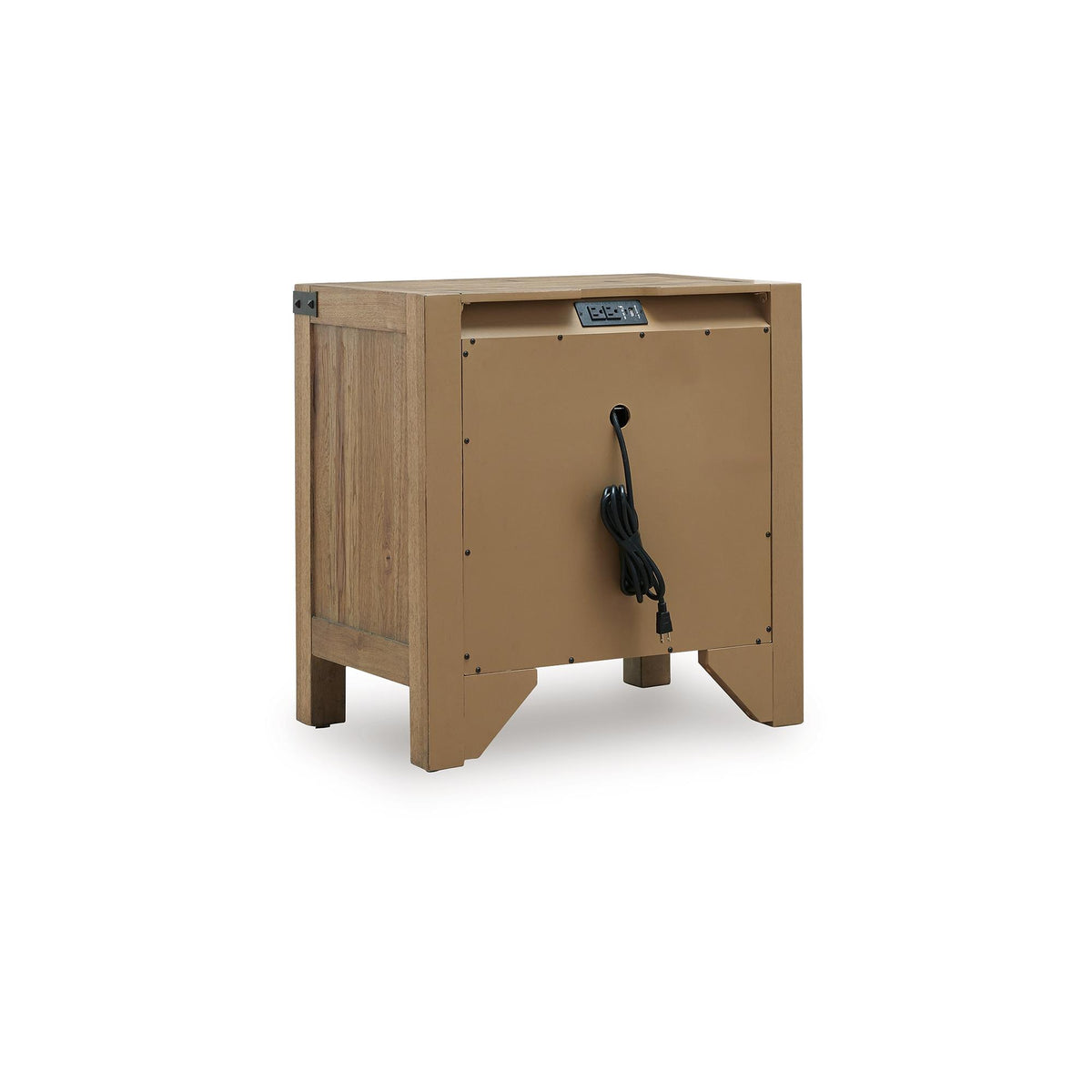 Benchcraft Ridgester B858-93 Three Drawer Night Stand IMAGE 5