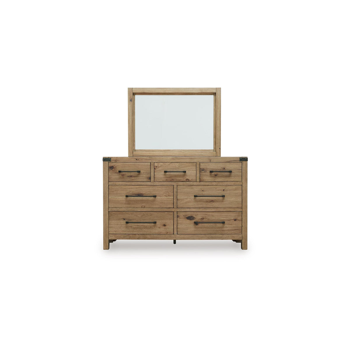 Benchcraft Ridgester B858B1 Dresser and Mirror IMAGE 3