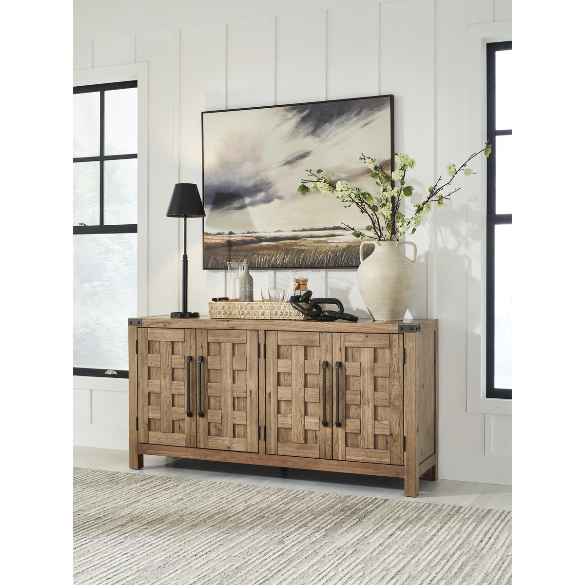 Benchcraft Ridgester D858-60 Dining Room Server IMAGE 2