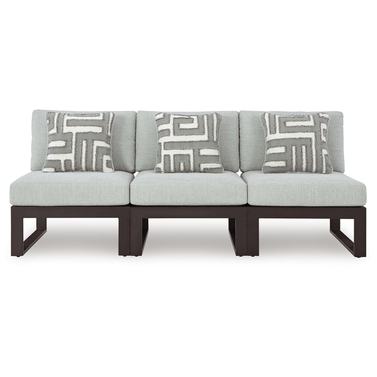 Signature Design by Ashley Beachloft P490P6 3 pc Outdoor Sectional IMAGE 1