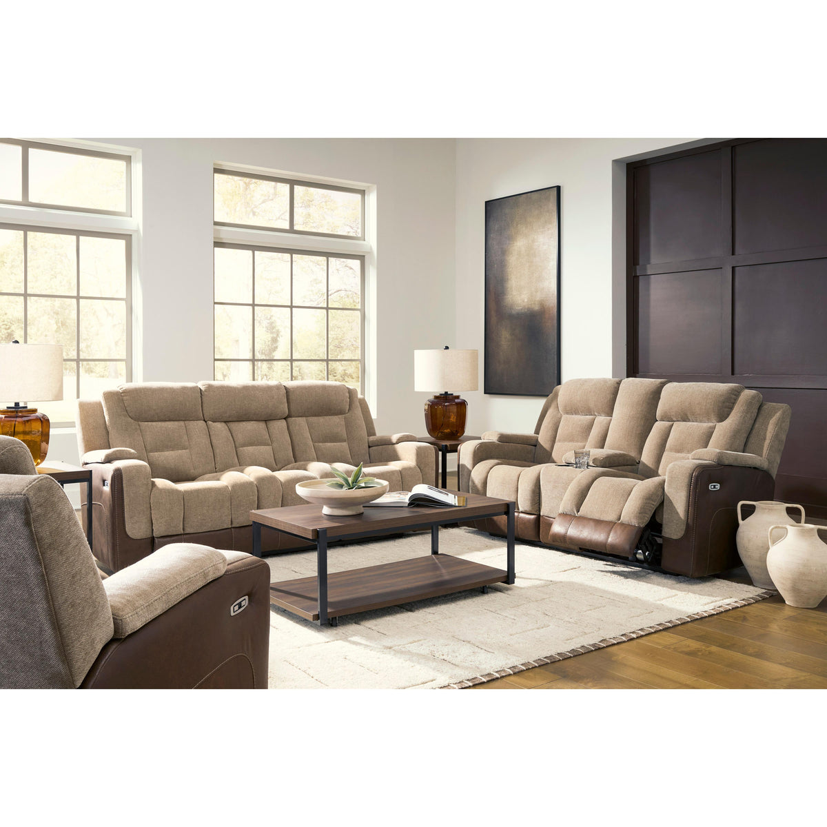 Signature Design by Ashley Mixed Motion PC8350413 Power Recliner with Adjustable Headrest IMAGE 10