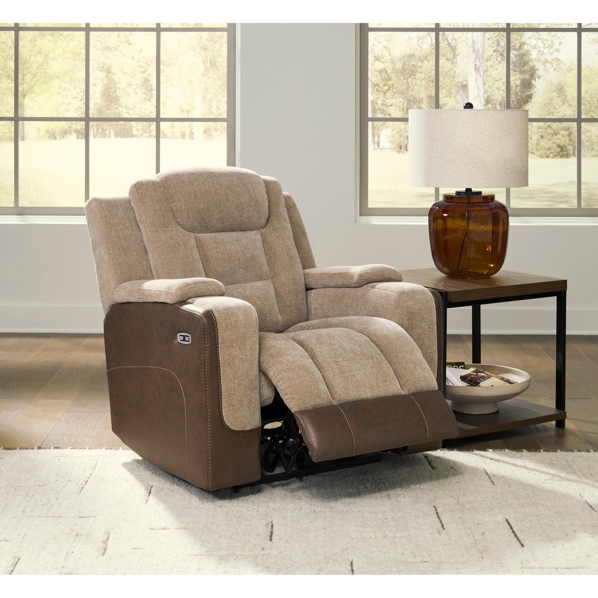 Signature Design by Ashley Mixed Motion PC8350413 Power Recliner with Adjustable Headrest IMAGE 6