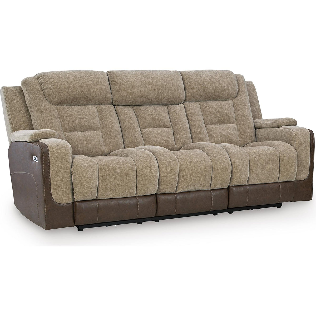 Signature Design by Ashley Mixed Motion PC8350415 Power Reclining Sofa with Adjustable Headrest IMAGE 1