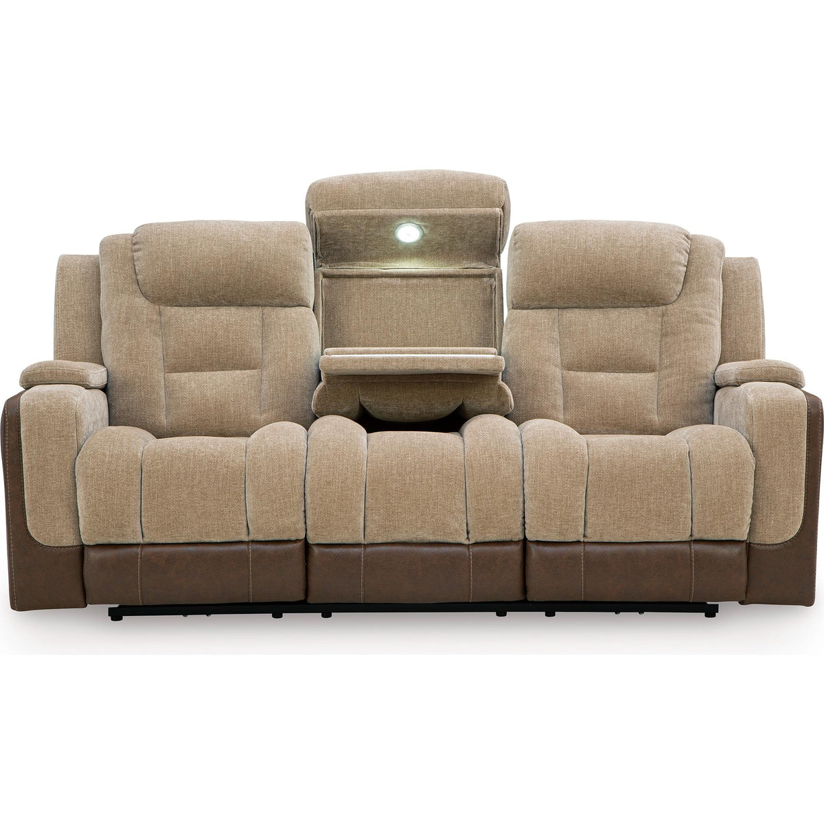 Signature Design by Ashley Mixed Motion PC8350415 Power Reclining Sofa with Adjustable Headrest IMAGE 4