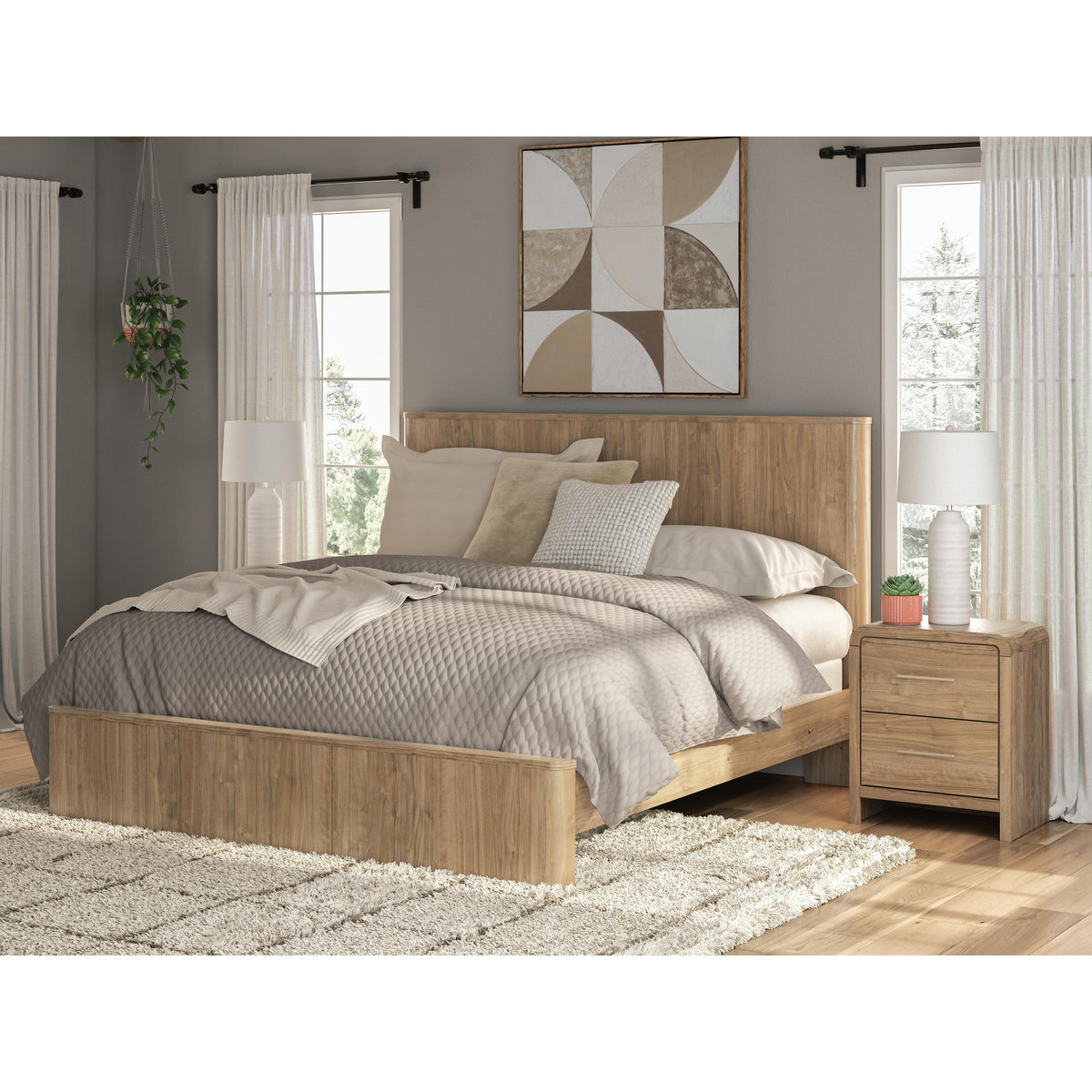 Signature Design by Ashley Dovander PCB1121B16 King Panel Bed IMAGE 2