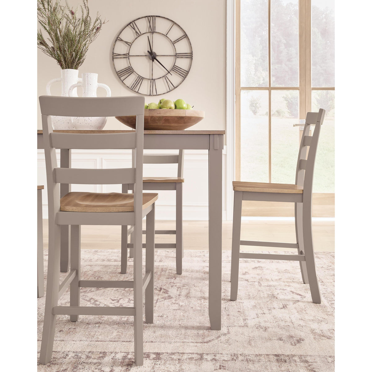 Signature Design by Ashley Harperfeld PCD403-223 Counter Table Set IMAGE 2