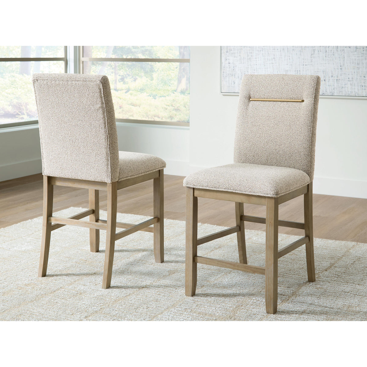 Signature Design by Ashley Lasinger PCD852-124 Upholstered Barstool IMAGE 7