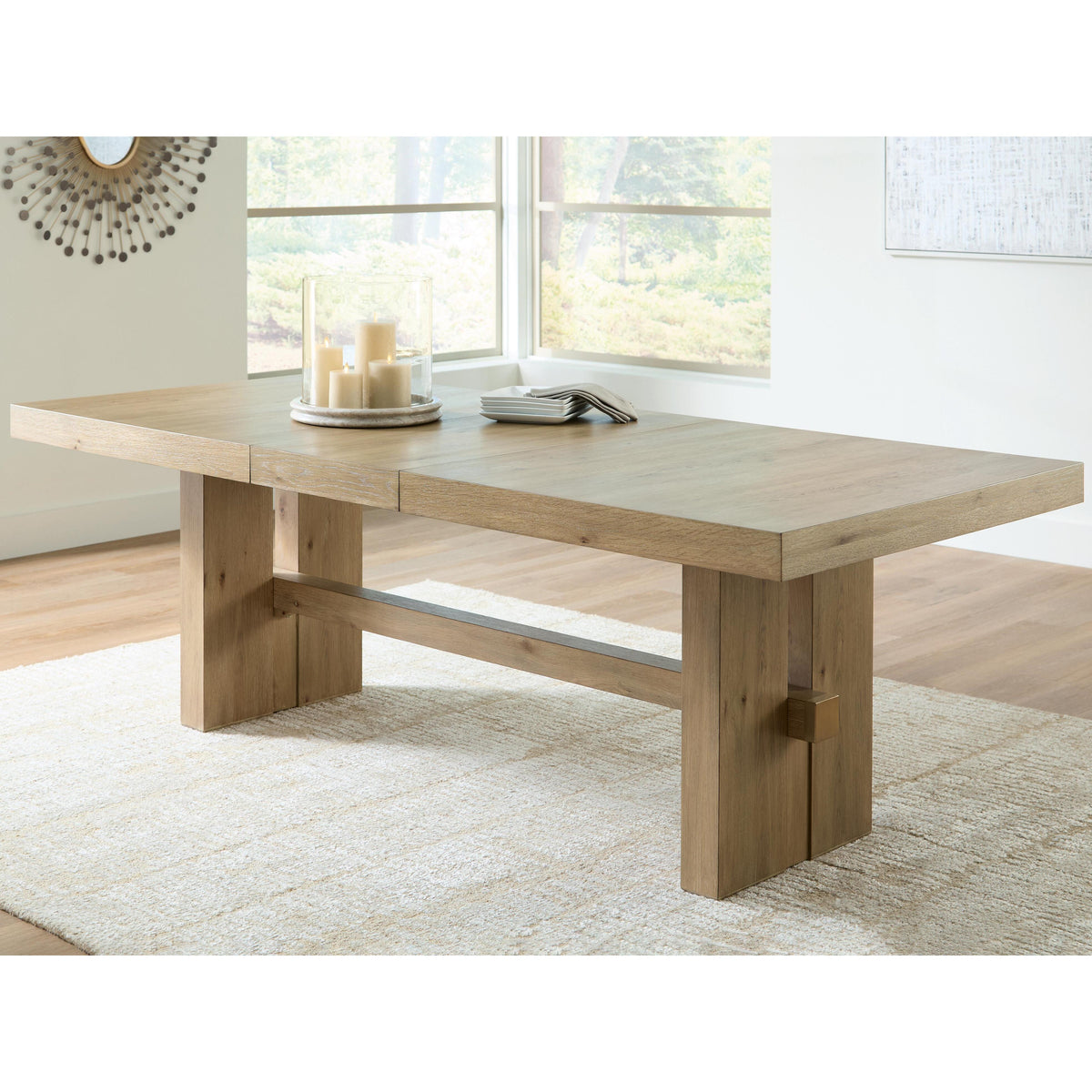 Signature Design by Ashley Lasinger PCD852-45 Rectangular Dining Room Extension Table IMAGE 5