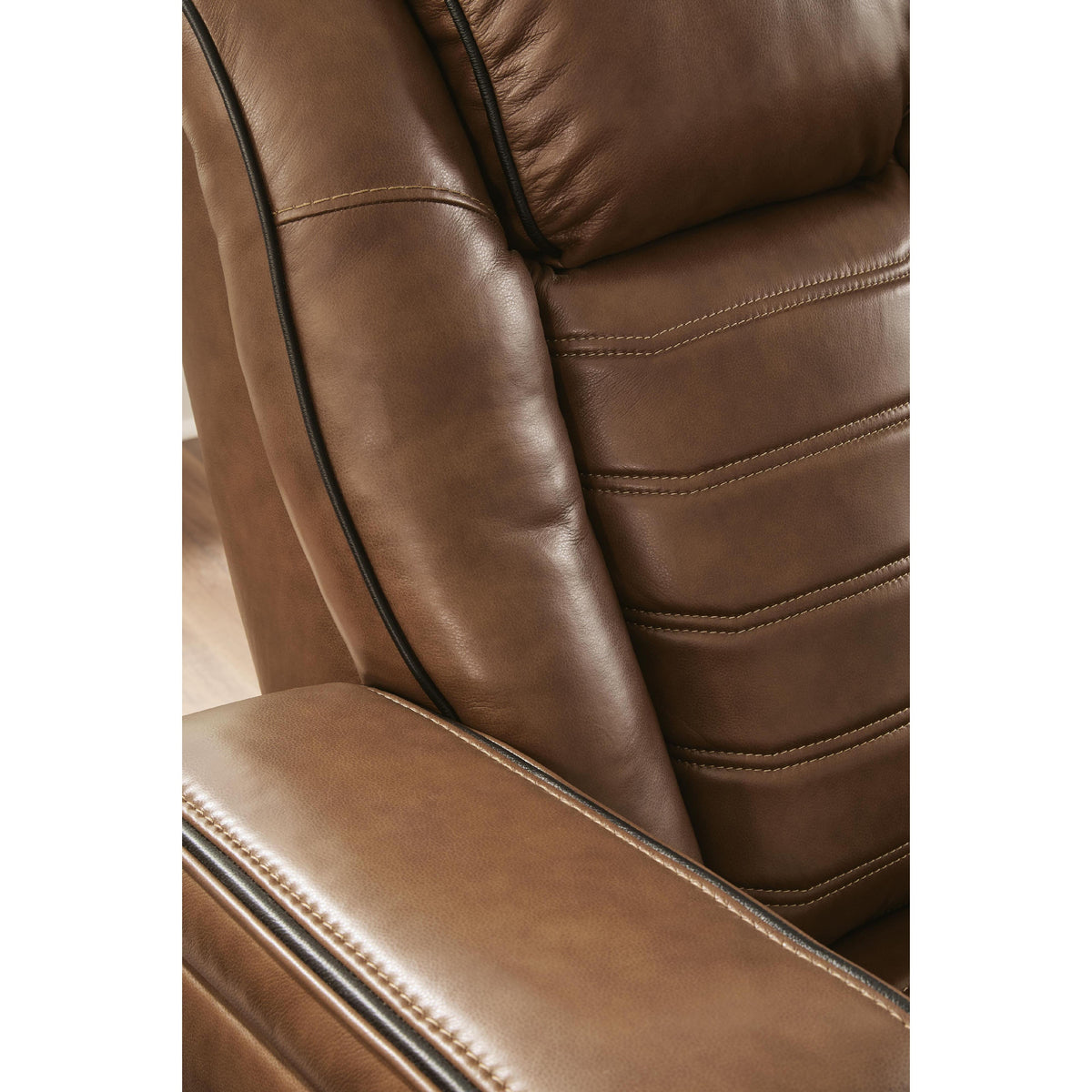 Signature Design by Ashley Gruaro PCU1420018 Power Reclining Loveseat with Console & Adjutasble Headrest IMAGE 12