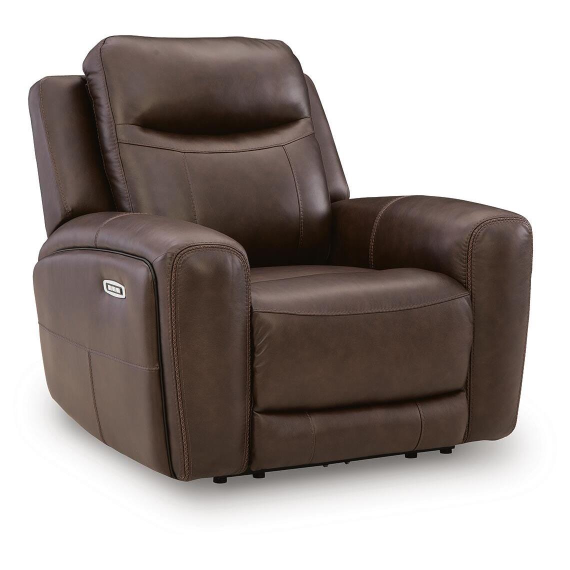 Benchcraft Gravier U1330113 Power Recliner with Adjustable Headrest IMAGE 1