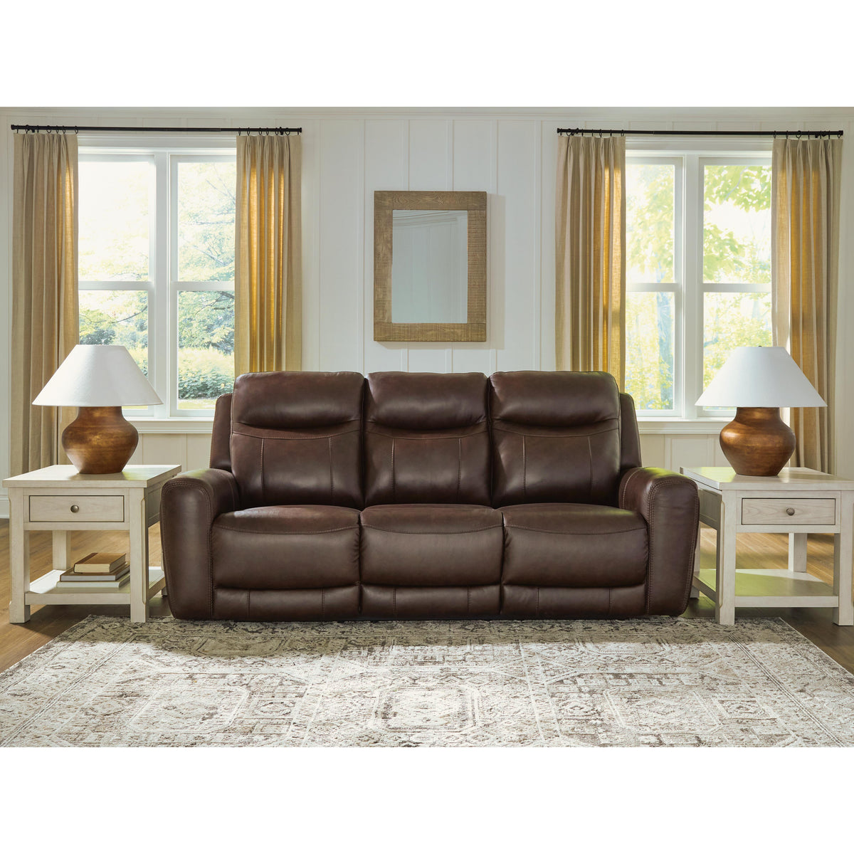 Benchcraft Gravier U1330115 Power Reclining Sofa with Adjustable Headrest IMAGE 2